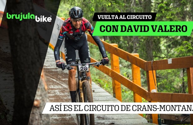 David Valero nous enseigne et commente le tracé de Crans Montana : "C'est un circuit difficile sur lequel nous allons bien nous amuser".