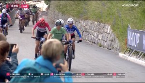 Puck Pieterse wins the women's Short Track in Crans Montana