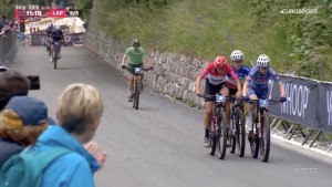 Puck Pieterse wins the women's Short Track in Crans Montana