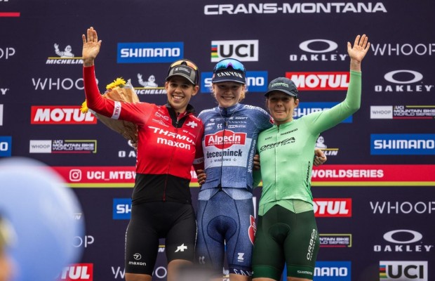 Puck Pieterse presume de técnica y potencia para ganar el Short Track femenino en Crans Montana