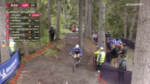 Loana Lecomte wins the tough Crans Montana 2024 XCO World Cup