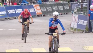 Loana Lecomte wins the tough Crans Montana 2024 XCO World Cup
