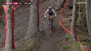 Loana Lecomte wins the tough Crans Montana 2024 XCO World Cup