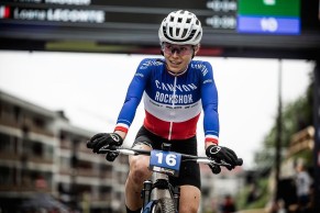 Loana Lecomte wins the tough Crans Montana 2024 XCO World Cup