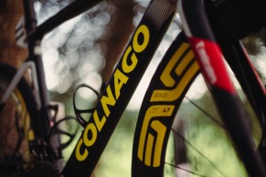 Pogacar's Colnago V4Rs is now dressed in yellow