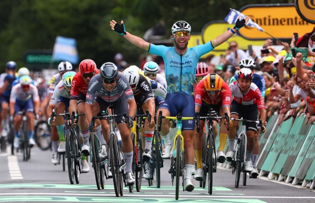 Achieved! Mark Cavendish is now the cyclist with the most victories in the Tour de France
