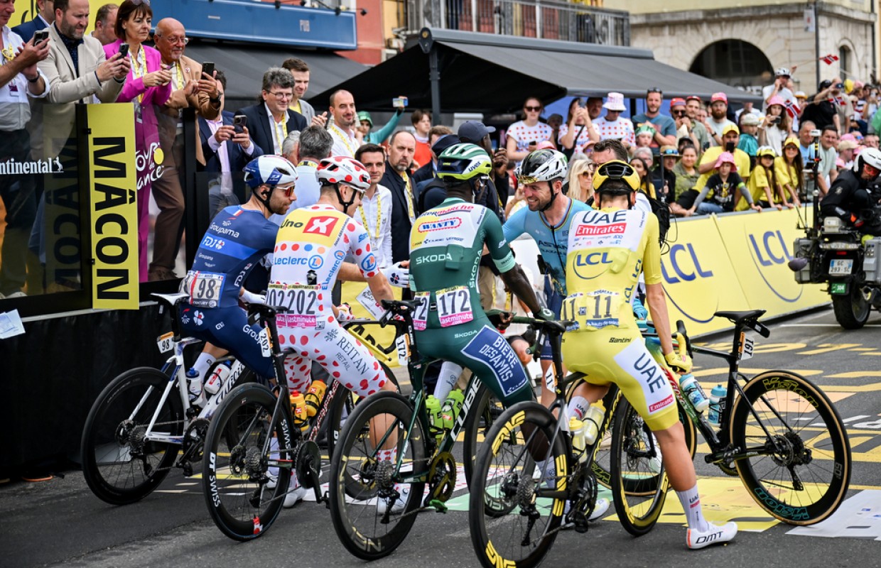 Los maillots más importantes del Tour de Francia