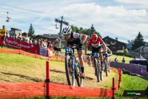 Keller beats Pieterse and wins the XCC World Cup in Les Gets