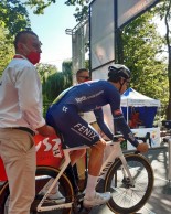 Samuel Gaze sube al podio en carretera y ya piensa en la temporada de MTB