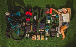 All the equipment that Emily Batty will use to cross Iceland in bikepacking