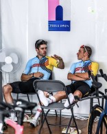 Van Aert will compete in the time trial of the Paris 2024 Olympics on a bike with both disc wheels