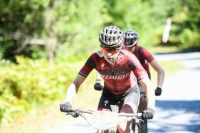 Nino Schurter and Lars Forster win the first stage of the Swiss Epic 2020