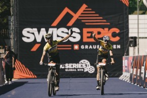 Stage 3 of the Swiss Epic: Trek Pirelli makes life difficult for Scott SRAM, but Schurter and Forster win again