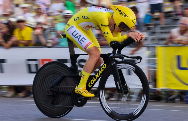 El sillín de 1.200€ de Pogacar