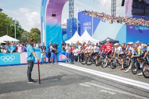 Exhibición y gloria olímpica para Remco Evenepoel que certifica su doblete en crono y ruta