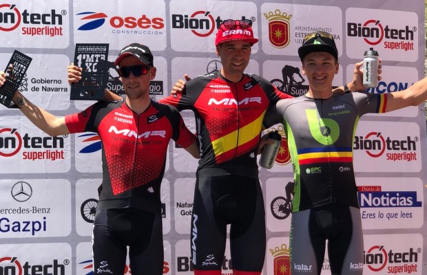 David Valero gana en Estella y se lleva el Superprestigio MTB 2018