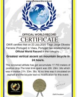 Tiago Ferreira establece un nuevo récord mundial