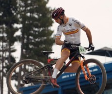 Hugo Franco wins the silver medal at the Junior XCO World Championship in Andorra