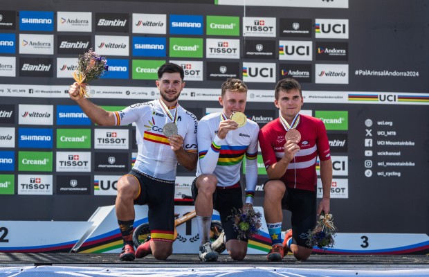 Hugo Franco gana la medalla de plata en el Mundial XCO Junior de Andorra