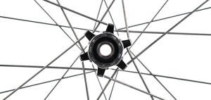 These wheels have titanium and carbon spokes and only weigh 795g per pair