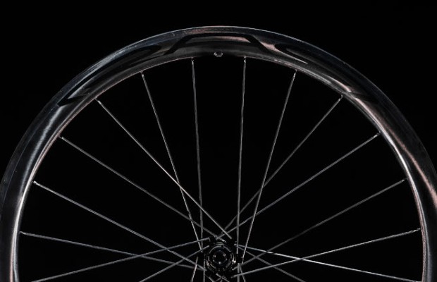 Ces roues ont des rayons en titane et en carbone et ne pèsent que 795g la paire