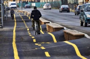 ¿Carril bici o pump track?