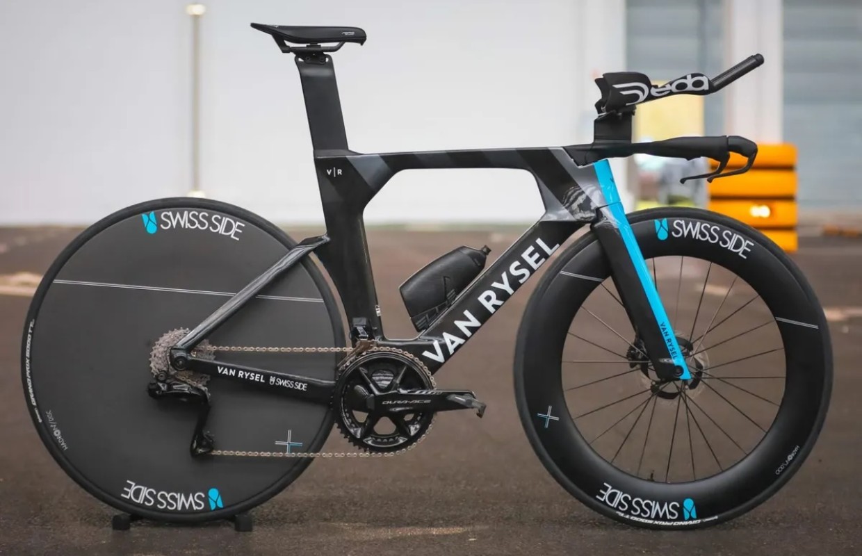 The Van Rysel XCR time trial bike is now on sale