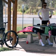 Lachlan Morton chooses a unique Cannondale road bike to travel across Australia