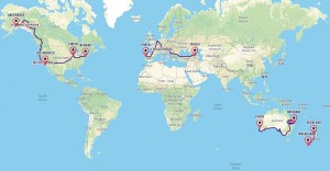 Lael Wilcox becomes the fastest woman to cycle around the world