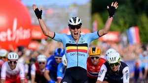 The Belgian Tim Merlier wins the European Road Championship