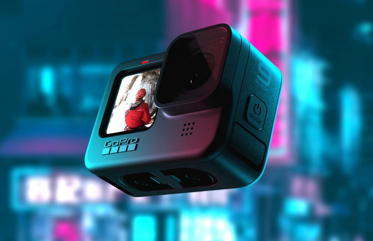 New GoPro Hero 9 Black with dual screens and better all round