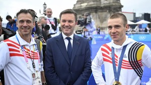 The head of the UCI, David Lappartient, makes a move to become president of the IOC