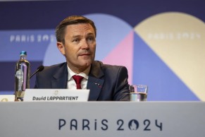 The head of the UCI, David Lappartient, makes a move to become president of the IOC