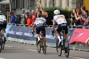 The 2024 World Championship in Zurich for Tadej Pogacar after a 100-kilometer breakaway
