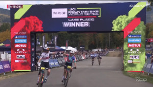 Laura Stigger signs a magical ending and wins the XCO World Cup in Lake Placid