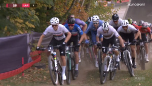 Victor Koretzky wins the Mont-Sainte-Anne XCC World Cup and takes the overall title