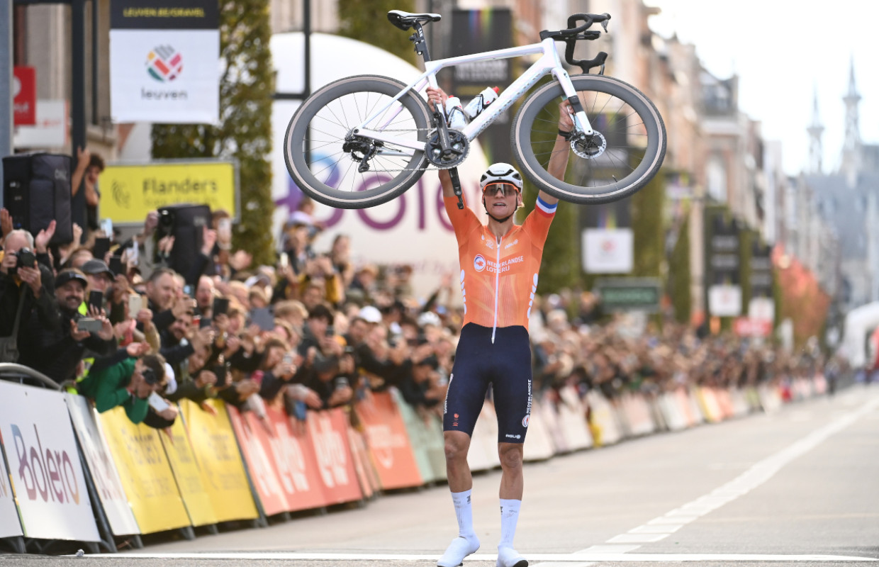 Mathieu van der Poel Campeão Mundial de Gravel 2024