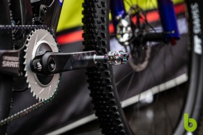 In detail and in exclusive the Scott Spark Supersonic of Nino Schurter in the Nove Mesto World Cup