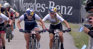 Evie Richards wins the last Short Track of the year with controversy