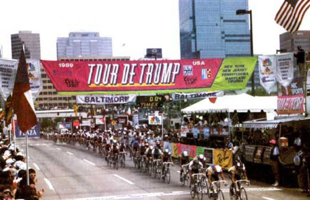 When Donald Trump got into cycling: "The Tour de Trump will soon be as important as the Tour de France"