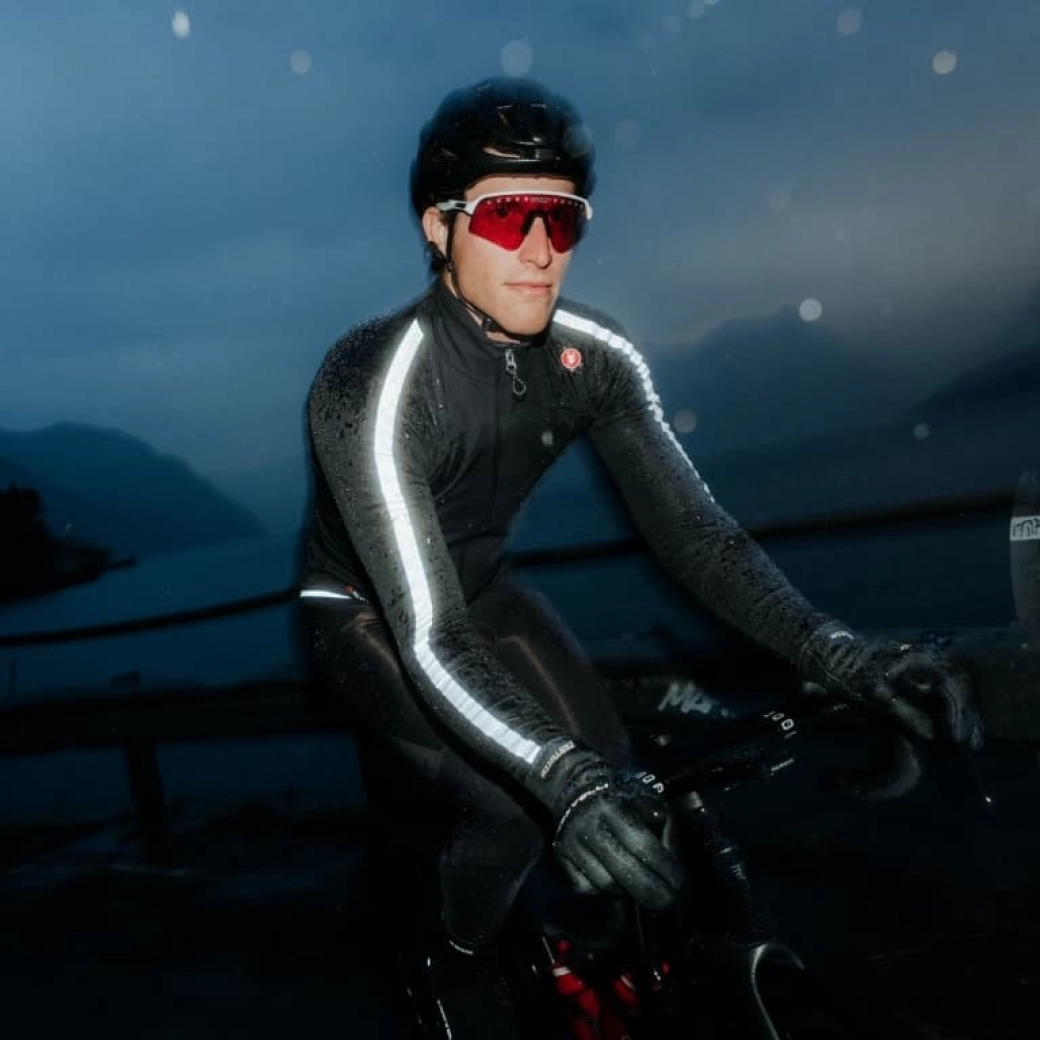 Castelli Ultra Rain Cape, a versatile waterproof, breathable, and very compact jacket