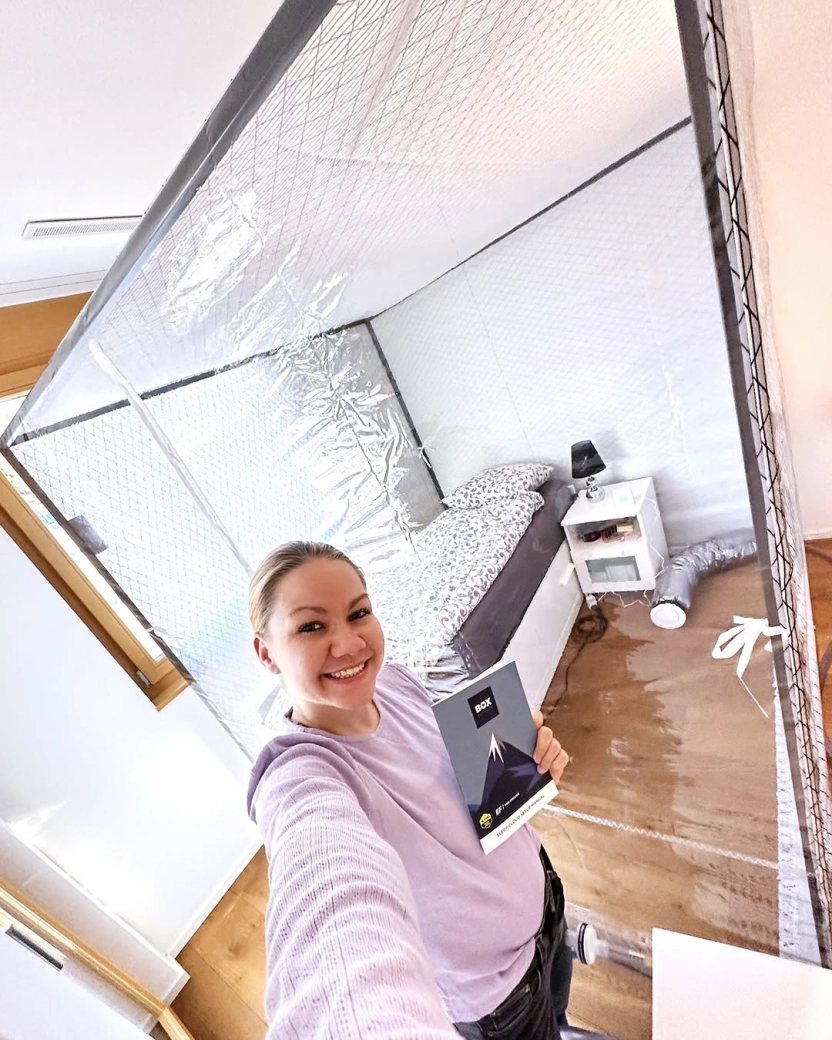 Sina Frei begins her preseason using a hypoxia chamber