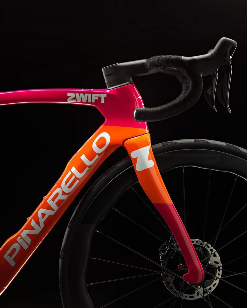 Zwift Pinarello Dogma F: del ciclismo virtual al mundo real