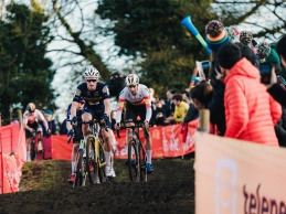 Felipe Orts makes the podium at the CX World Cup in Dublin
