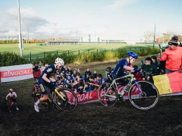 Felipe Orts makes the podium at the CX World Cup in Dublin