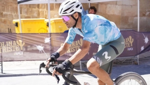 Alejandro Valverde parece o técnico da equipe nacional de ciclismo