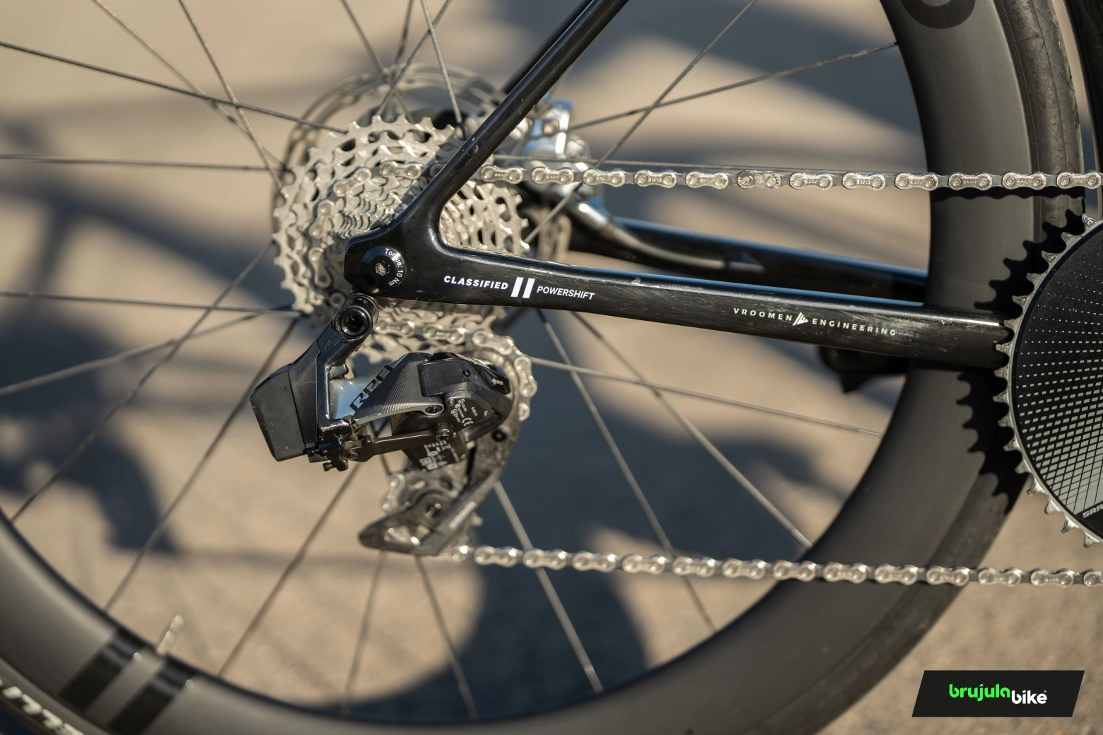 We tested the Classified Powershift on the 3T Strada