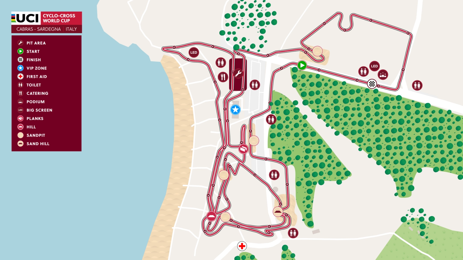 World Cup CX Sardinia 2024: schedules, favorites, how to watch