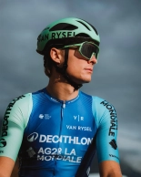 The Decathlon AG2R La Mondiale 2025 is presented with a new Van Rysel aero and new equipment