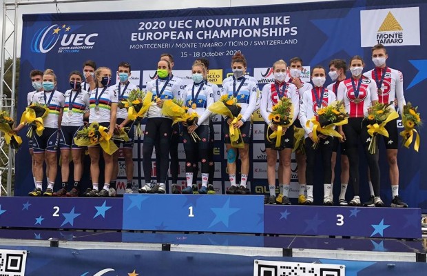 Italia campeona de Europa Team Relay 2020